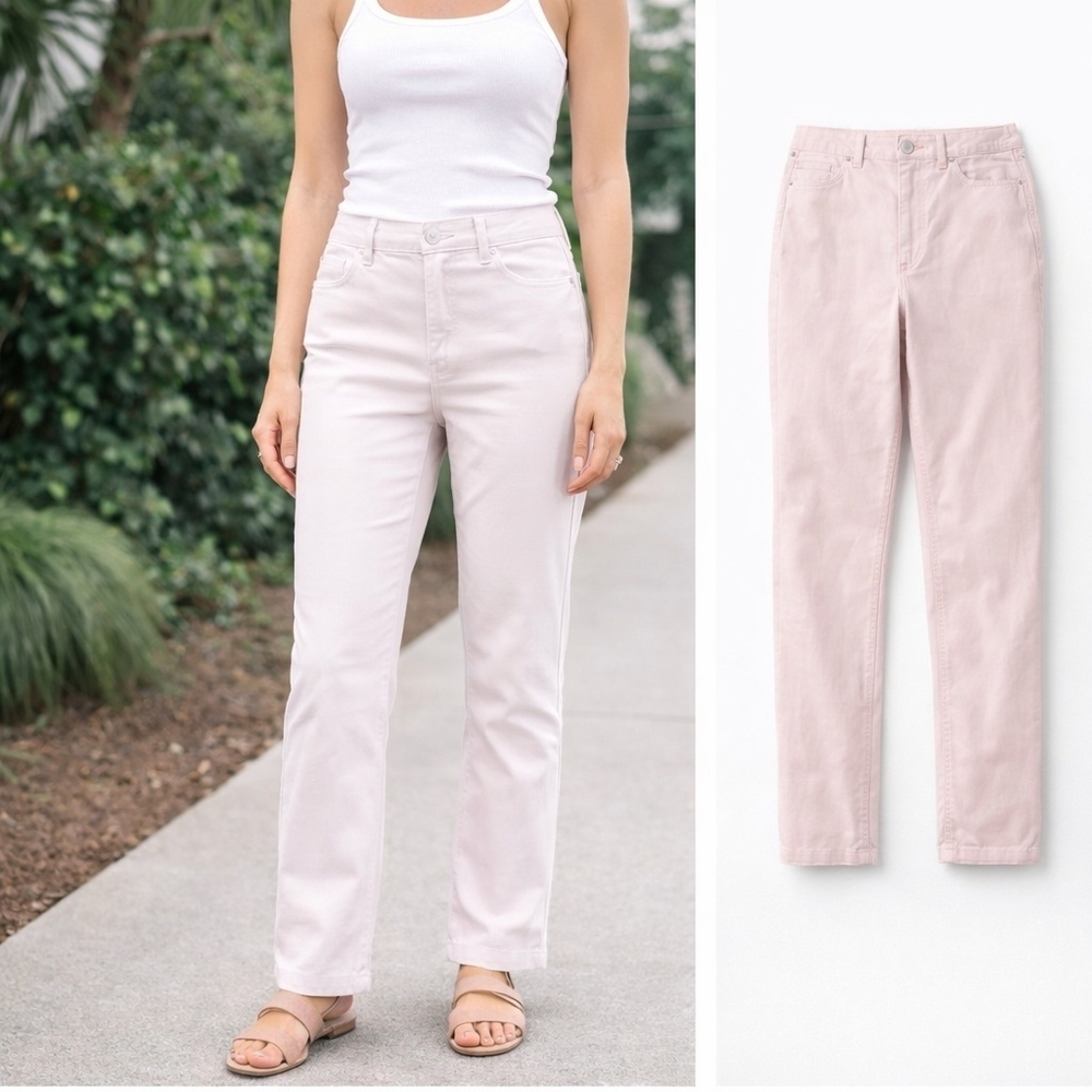 Old Navy Women's Skinny Jeans - Light Pink Rockstar Size 12